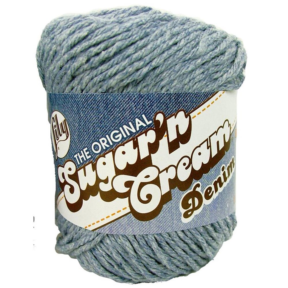 Twine/Thread/Cord, Cotton, Art & School, Spinrite, Sugar'n Cream, 100% Cotton, 4 ply, Yarn, 581216, Stonewash